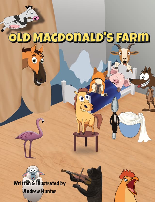 Old MacDonald's Farm — A Nighttime Routine Book