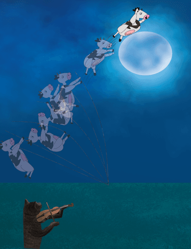 The Cow Jumped Over the Moon